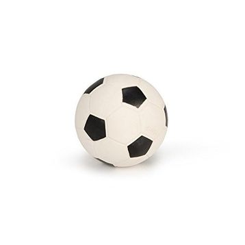 Beeztees Top Lateks L 10.5 cm Sarı Siyah Köpek Oyuncağı