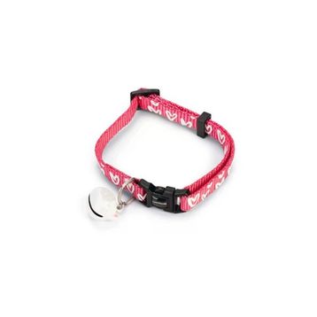 Beeztees Uni Pembe 20-30 cm Zilli Kedi Boyun Tasması