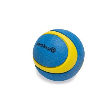 Beeztees Yüzen Tenis Topu Kauçuk Mavi-Sarı 6.3 cm Köpek Oyuncağı