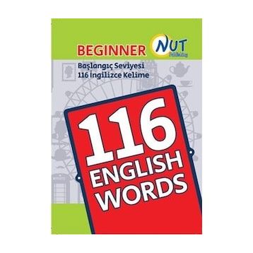 Beginner 116 English Words Kartları