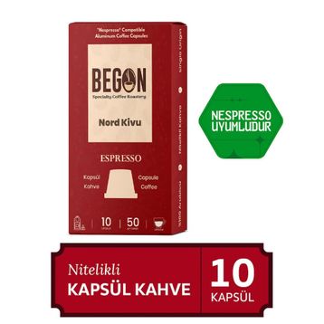 Begon Kahve Nord Kivu Espresso Kapsül Kahve