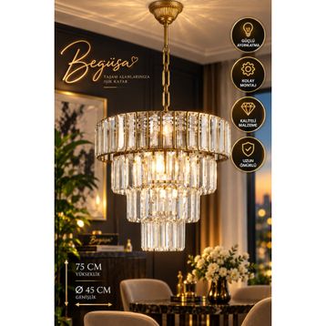 Begüsa Sova 45'lik 7 'li Eskitme Avize