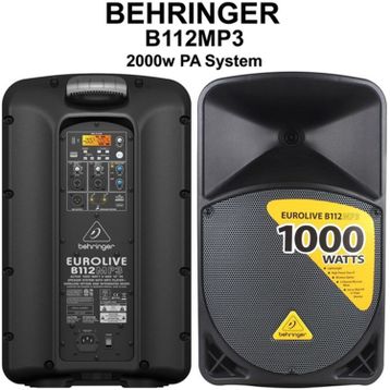 Behringer B112MP3 Aktif Kabin Hoparlör
