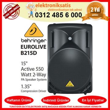Behringer B215D Aktif Kabin Hoparlör