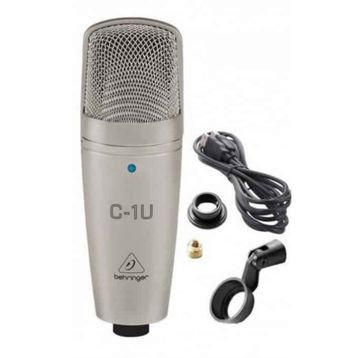 Behringer C-1U USB Gri Stüdyo Kondenser Mikrofon
