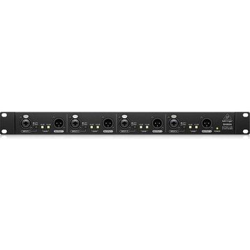 Behringer DI4800A Siyah Profesyonel 4 Kanallı Aktif DI-Box