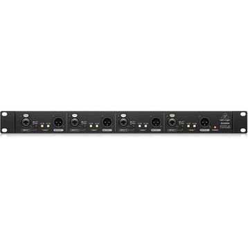 Behringer DI4800A Siyah Profesyonel 4 Kanallı Aktif DI-Box
