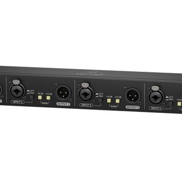 Behringer DI4800A Siyah Profesyonel 4 Kanallı Aktif DI-Box