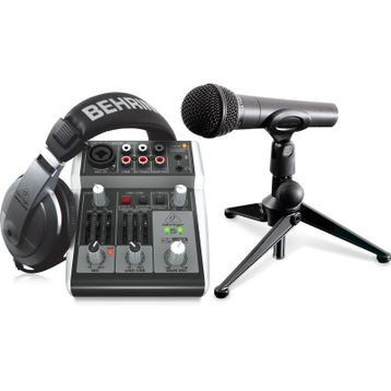 Behringer Podcast Studio 2 USB Paket