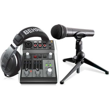 Behringer Podcast Studio 2 USB Paket