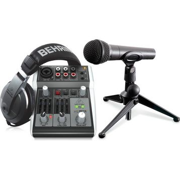 Behringer Podcast Studio 2 USB Paket