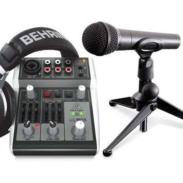 Behringer Podcastudio Ev Stüdyo Ekipmanı