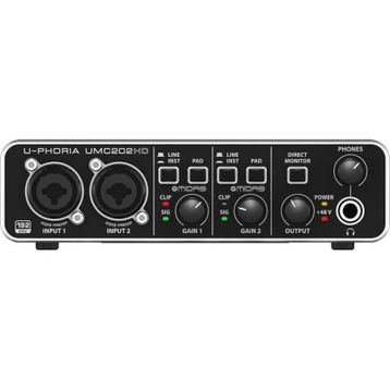Behringer UMC202HD 2 Giriş 2 Çıkış Usb Stüdyo Ses Kartı