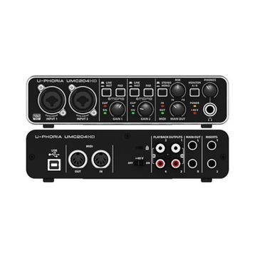 Behringer UMC204HD 2 Giriş 4 Çıkış Usb Stüdyo Ses Kartı