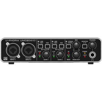 Behringer UMC204HD 2 Giriş 4 Çıkış Usb Stüdyo Ses Kartı