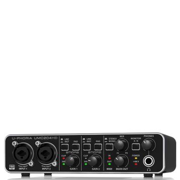 Behringer UMC204HD 2 Giriş 4 Çıkış Usb Stüdyo Ses Kartı