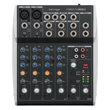 Behringer Xenyx 802S Analog 8 Girişli USB Mikser
