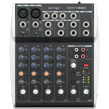 Behringer Xenyx 802S Analog 8 Girişli USB Mikser