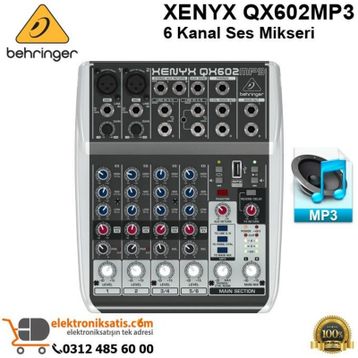 Behringer Xenyx QX602MP3 Deck Mikser