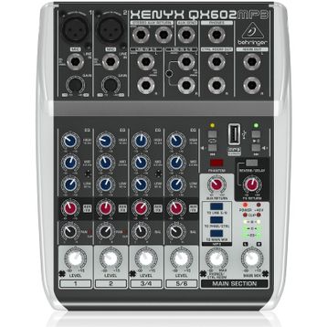 Behringer Xenyx QX602MP3 Deck Mikser