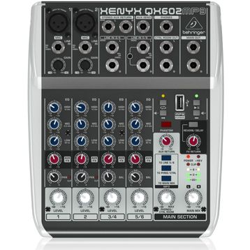 Behringer Xenyx QX602MP3 Deck Mikser