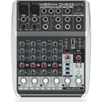 Behringer Xenyx QX602MP3 Deck Mikser