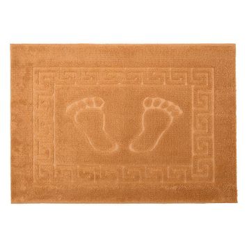 Bej 45x65 cm Ayak İzli Paspas