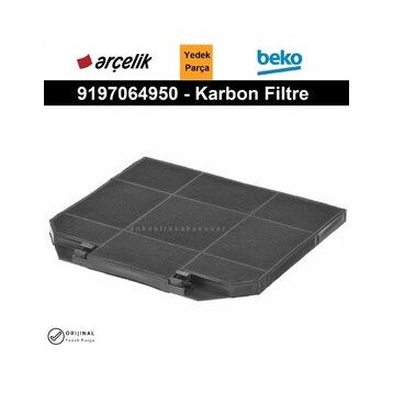 Beko ADV 6510 Davlumbaz Aspiratör Karbon Filtre