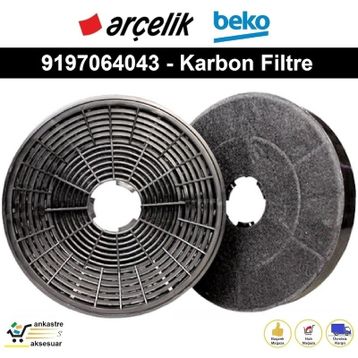 Beko ADV 6720 EDW Davlumbaz Karbon Filtre