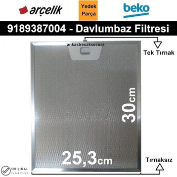 Beko ADV 9510 I 90 cm Davlumbaz Karbon Filtre