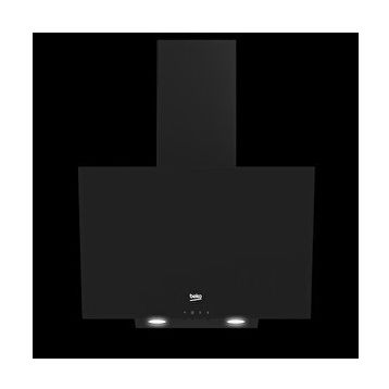 Beko BDE 6030 SR Siyah Duvar Tipi Davlumbaz
