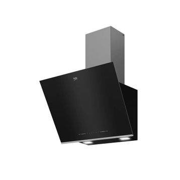 Beko BDE 6062 S Siyah Cam Davlumbaz