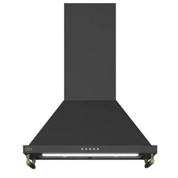 Beko BDP 6045 Antrasit Rant Rustik Davlumbaz