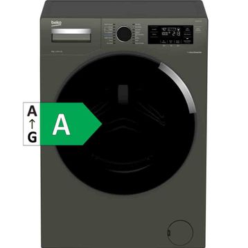 Beko BK 9122 PR MG Siyah Çamaşır Makinesi