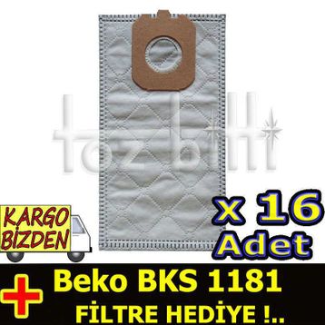 Beko BKS 1181 Toz Süpürge Torbası