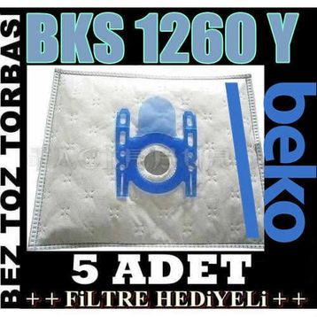 Beko BKS 1260 Y Elektrikli Süpürge Torbası