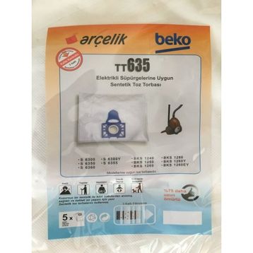 Beko BKS 1280 IVY Süpürge Toz Torbası