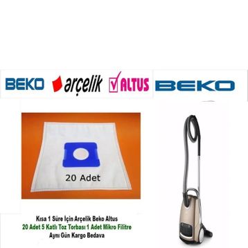 Beko BKS 2540 T Toz Süpürge Torbası