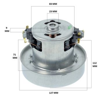 Beko BKS 9534 Süpürge Motoru