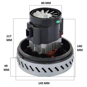Beko BKS 9740 Süpürge Motoru