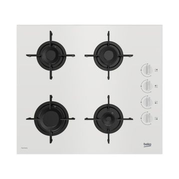 Beko Bocd T 6011 Ehb Beyaz 60 cm Cam Ankastre Ocak