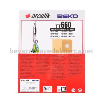 Beko Kanguru Toz Torbası