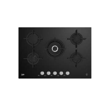 Beko KOCW 75220 D Wok Gözlü Beyaz Cam Ankastre Ocak