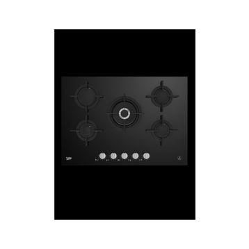 Beko KOCW 75220 D Wok Gözlü Beyaz Cam Ankastre Ocak
