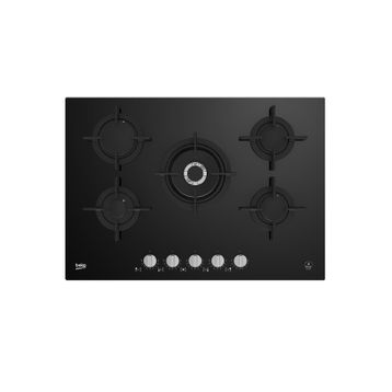 Beko KOCW 75220 DS Wok Gözlü Siyah Cam Ankastre Ocak