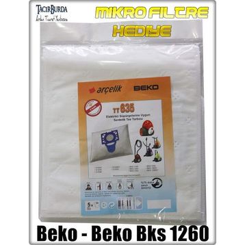 Beko TT635 Elektrikli Süpürge Torbası