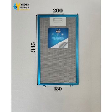 Beko Uyumlu ADE 62540 B Davlumbaz Metal Filtresi