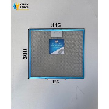 Beko Uyumlu ADE 63640 G Davlumbaz Metal Filtresi