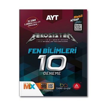 Bekosistem AYT Fen Bilimleri 10'lu Deneme - A Yayınları