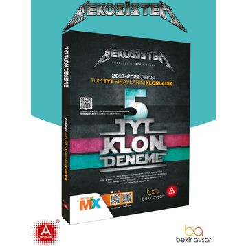 Bekosistem TYT 5'li Klon Deneme - A Yayınları